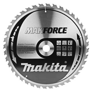 Пиляльний диск Makita MForce по дереву 355x30мм x 40 зубів, B-08414