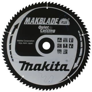 Пиляльний диск Makita MAKBlade Plus по дереву 260x30мм 100 зуб, B-08800