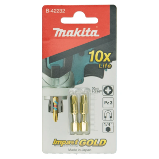 Насадка Impact Gold, PZ 3, 30 мм, MAKITA, B-42232