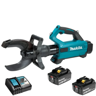 Аккумуляторный резчик кабеля открытого типа Makita LXT DTC104ZK+BL1850x2+DC18RC