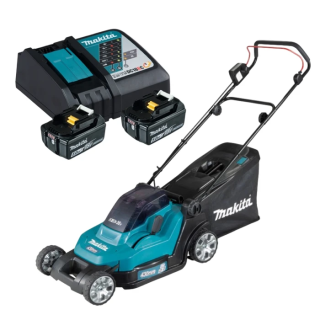 Аккумуляторная газонокосилка MAKITA LXT DLM432Z + 1914J6-4, SET-DLM432Z-0426