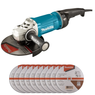 Угловая шлифмашина Makita GA9070X1+D-18792 10шт