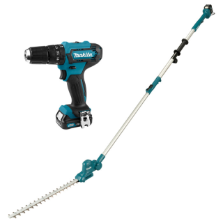 Набор аккумуляторного инструмента Makita CXT дрель-шуруповерт с ударом HP333DSAE + кусторез UN460WDZ