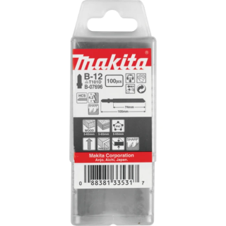 Набір пилок HCS по дереву Makita для рівного пропилювання 74 мм (100 шт.)