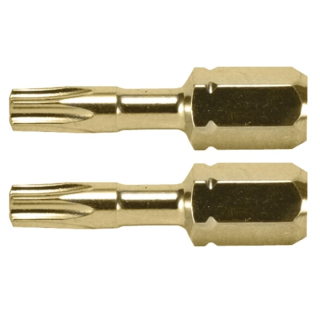 Торсіонна біта Torx Makita T15 Impact GOLD 2 шт