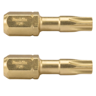 Торсіонна біта Torx Makita T25 Impact GOLD 2 шт