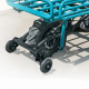 Комплект дополнительных передних колес Makita для тачки DCU180