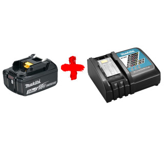 Аккумулятор Li-ion Makita BL1830B + устройство быстрой зарядки DC18RC