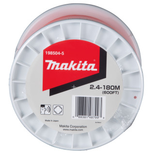 Бесшумная косильная леска Makita 2,4 мм