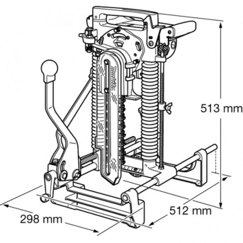 Пазорез Makita 7104 L