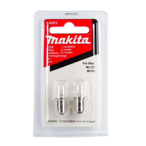 Комплект ламп Makita для ML120, ML124, ML140, ML145