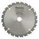 Пильный диск Standart: для дерева, Makita , 165 мм, 24 зубца