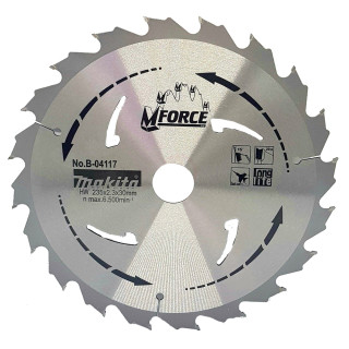 Пиляльний диск MForce: дерево Makita 235 мм 20 зубів