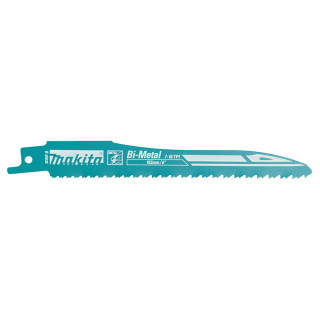 Пильные полотна Makita для сабельных пил Bi-Metal: сталь, алюминий, пластик. Super Express (быстрая резка) (S123X)