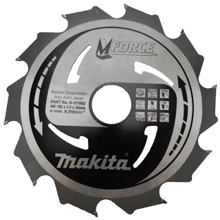 Пиляльний диск MForce: дерево Makita 165 мм 10 зубів