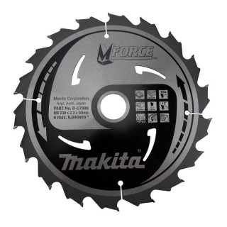 Пиляльний диск MForce: дерево Makita 230x30 мм 18Т