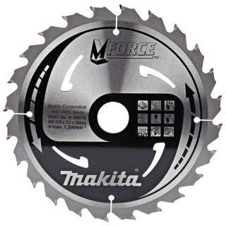 Пиляльний диск MForce: дерево Makita 210 мм 24 зуба