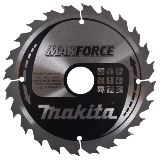 Пиляльний диск MAKForce: дерево Makita 170 мм 24 зуба