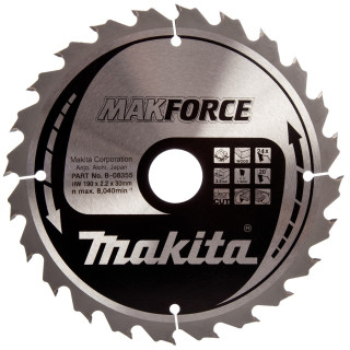 Пиляльний диск MAKForce: дерево Makita 190x30 мм 24Т