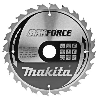 Пиляльний диск MAKForce: дерево Makita 210x30 мм 24Т