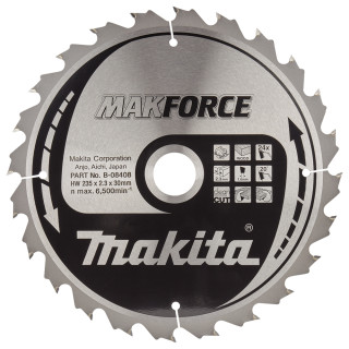 Пиляльний диск MAKForce: дерево Makita 235 мм 24 зуба