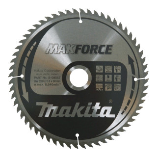 Пиляльний диск MAKForce: дерево Makita 230 мм 60 зубів