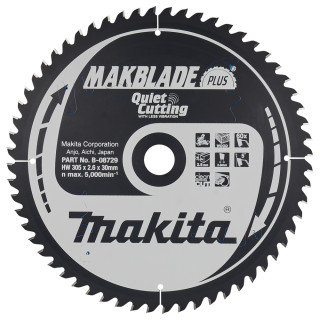 Пиляльний диск MAKBlade Plus: дерево Makita 305 мм 60 зубів