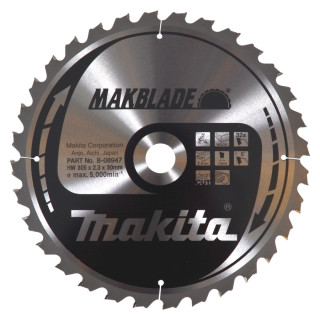 Пиляльний диск MAKBlade: дерево Makita 305 мм 32 зуба