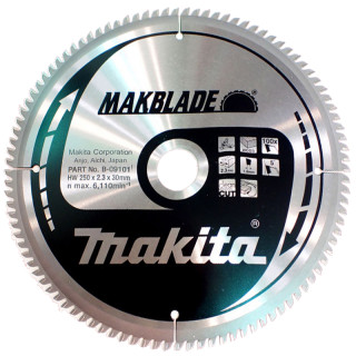 Пиляльний диск MAKBlade: дерево Makita 250x30 мм 100 зубів