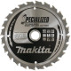 Пиляльний диск SPECIALIZED: дерево з цвяхами Makita 165x20 мм 24T