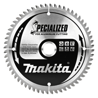 Пиляльний диск : алюміній Makita 160 мм 60 зубів