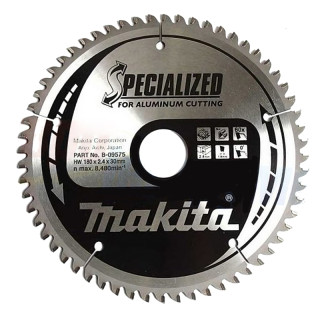Пильный диск SPECIALIZED: алюминий, цветные металлы Makita 180×30 мм, 60 зубьев