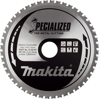 Пильный диск SPECIALIZED: сталь Makita 185x30 мм, 48T
