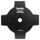 Ріжучий диск Makita для EBH341U, EBH341L/R, RBC420E, BCX3400 255х25,4 мм 4Т