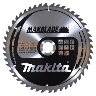 Пильный диск MAKBlade: дерево Makita 255x30 48T