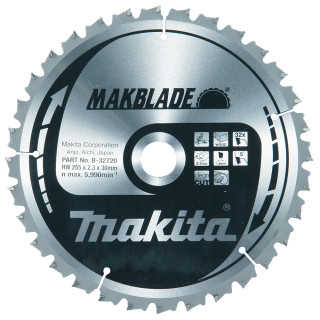 Пильный диск MAKBlade: дерево Makita 255x30 32T