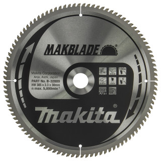 Пиляльний диск MAKBlade: дерево Makita 305 мм 100 зубів