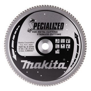Пиляльний диск SPECIALIZED: сталь, нержавіюча сталь Makita 305x25.4 мм 100T