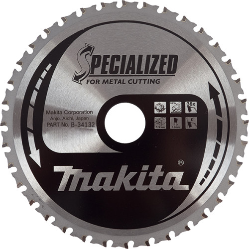 Пиляльний диск SPECIALIZED: сталь Makita 305 мм 25,4 60 зубів