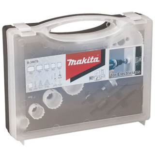 Набор коронок BiM для листового металла Makita для электриков: 20, 25, 32, 38, 51, 64 мм