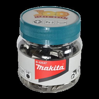 Набір біт Makita 100 шт Pz2-25мм