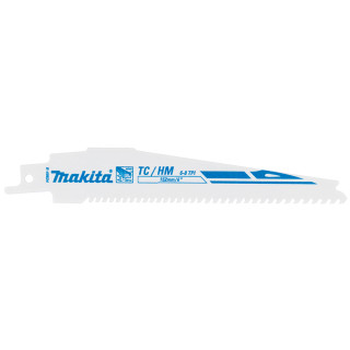 Пила Makita для сабельных ножовок по дереву с зубьями 152 мм x 6–8 TPI