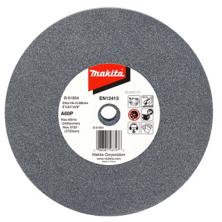 Шлифовальный диск Makita 205×19×15,88 мм A60, сталь