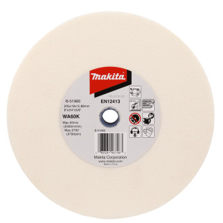 Шлифовальный диск Makita 205x19x15,88 мм WA60, сталь, нержавеющая сталь