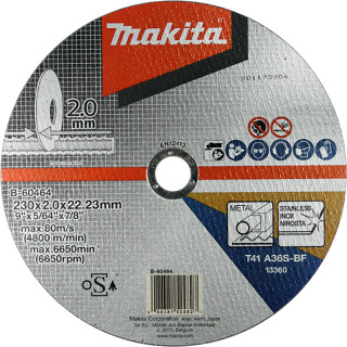 Тонкий отрезной диск по металлу Makita 230х2 A36S