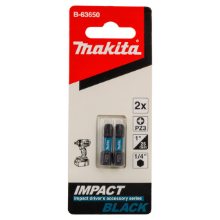 Біта Makita PZ3 25 мм Impact Black 2 шт