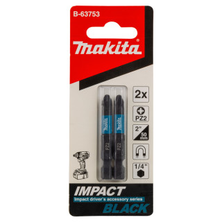 Біта Makita PZ2 50 мм Impact Black 2 шт