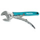 Разводной ключ Makita 250 мм с фиксатором