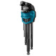Набор шестигранных ключей Makita , 9 шт.