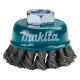 Чашкова щітка з витого дроту Makita 60 мм